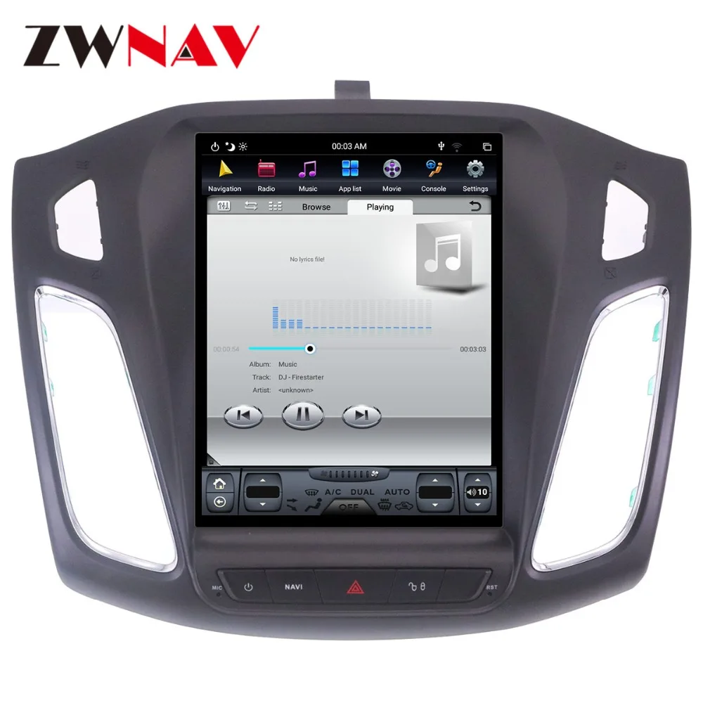 Android 9,0 DSP PX6 Tesla стиль автомобильный dvd-плеер gps навигация для Ford Focus 2012- Авто Стерео головное устройство мультимедийный плеер