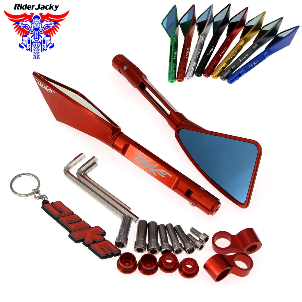 

RiderJacky For KTM DUKE 390 125/200 250 790 Duke 2013-2019 2015 2016 2017 2018 Motorcycle Rearview Mirror moto CNC Side Mirrors