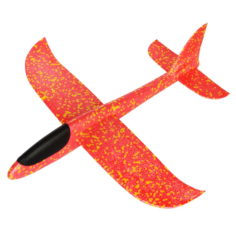 2019 детские игрушки сделай сам ручной бросок Летающий планер самолеты пена модель - Фото №1