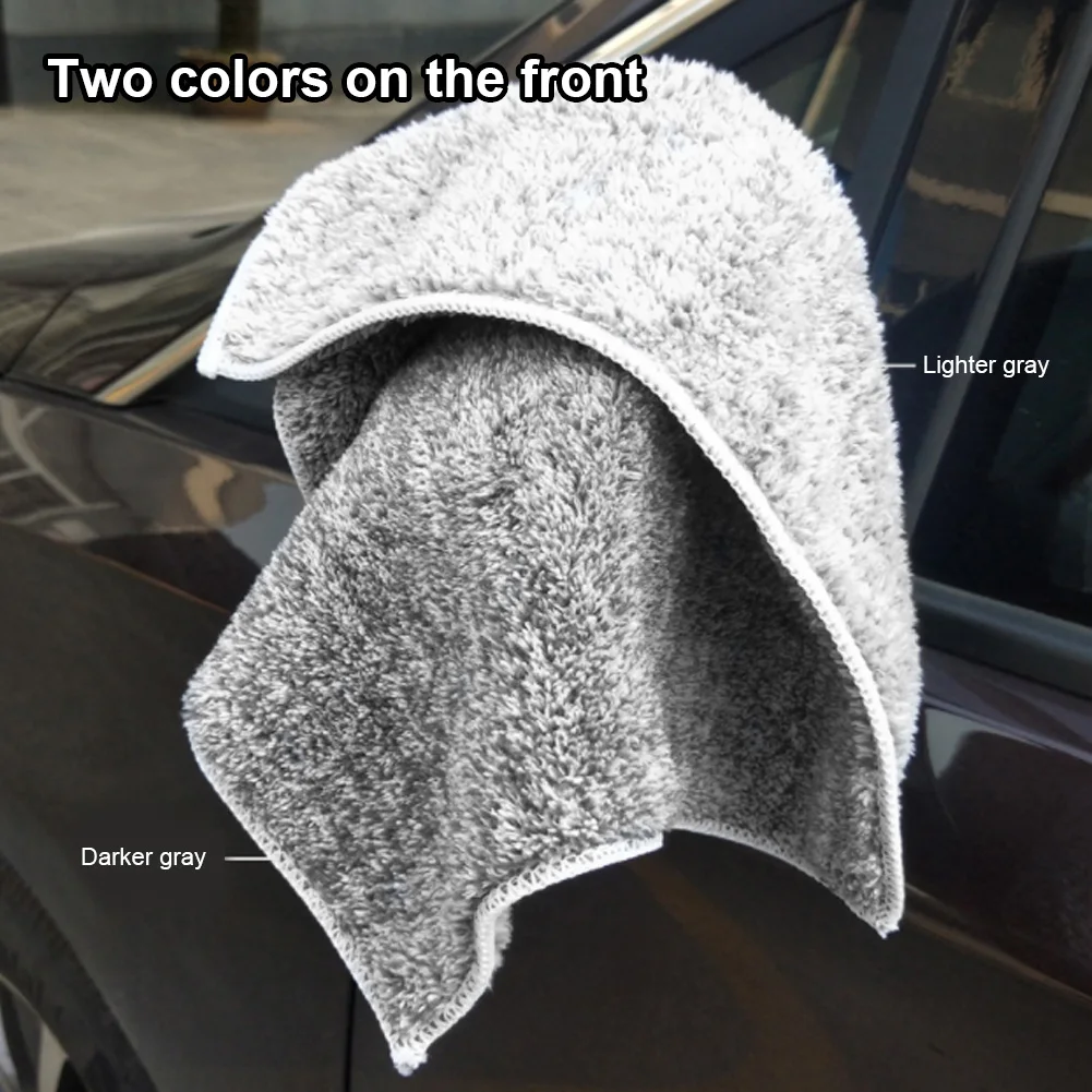 1 шт. 40*40 см бамбуковый уголь супер абсорбент чистки автомобиля Полотенца Мокрый