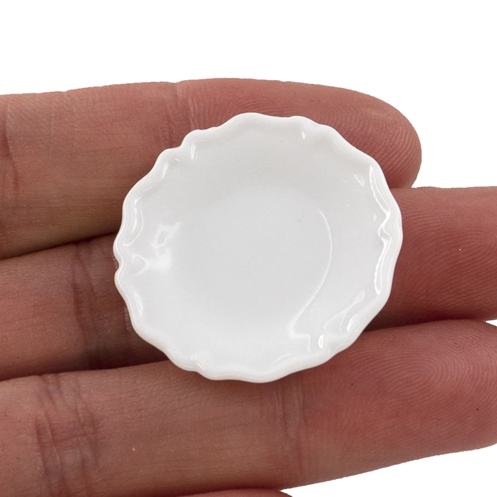 3 шт. 1/12 кукольный домик миниатюра аксессуары мини керамические пластины