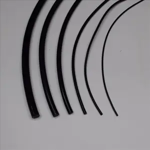 Светящийся пластиковый оптоволоконный кабель 5mX Black PMMA, внутренний диаметр 2 мм3 мм5 мм6 мм8 мм10 для освещения, бесплатная доставка