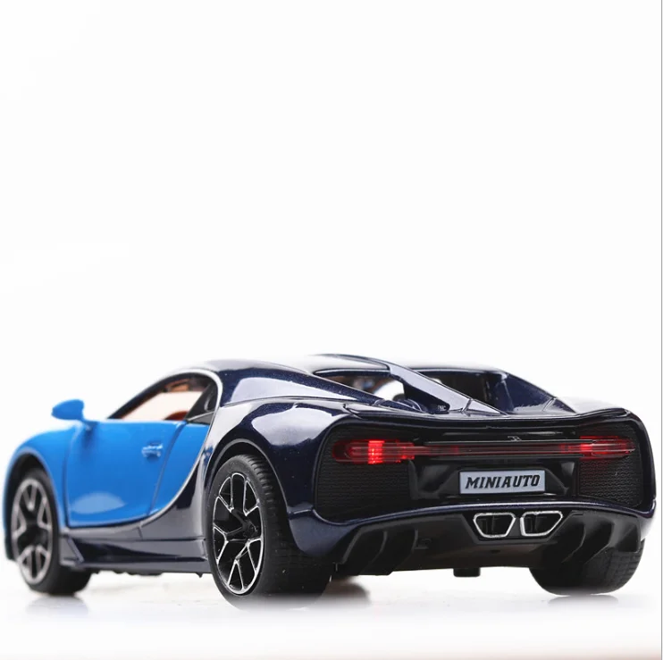 1:32 моделирование Bugatti Chiron Коллекция Модель сплава игрушечных автомобилей Diecast