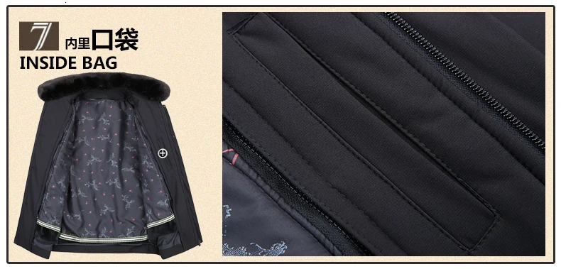 Plus 10XL 8XL 6XL Winter Jacket Men Fashion Casual Slim Thick Warm Mens Coats Parkas With fur collar Long Overcoats Male Clothes