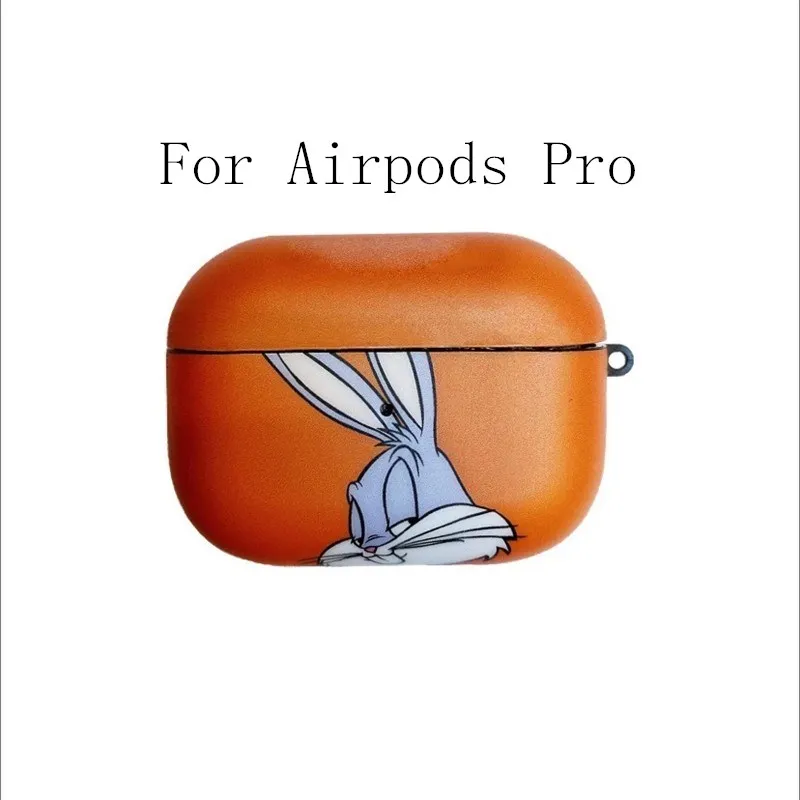 Чехол с кроликом из мультфильма для Apple Airpods чехол милый Bluetooth чехол для наушников для Air pods Pro чехол силиконовый чехол - Цвет: RY18 03