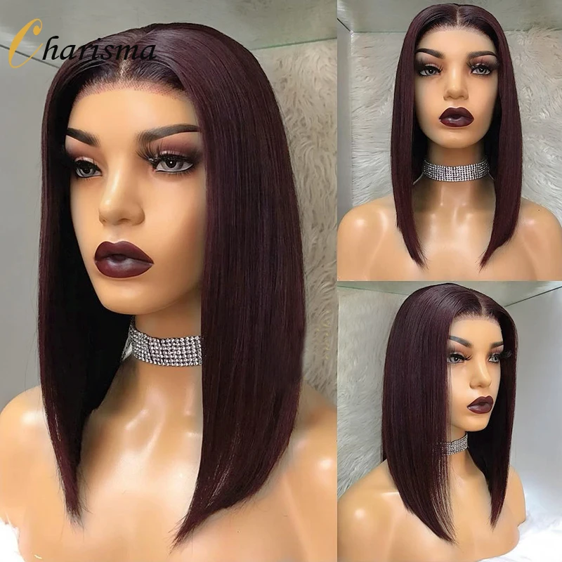 

Харизма короткий боб парик Средняя часть синтетические кружевные передние парики для черных женщин короткий Боб Стиль натуральные волосы ...