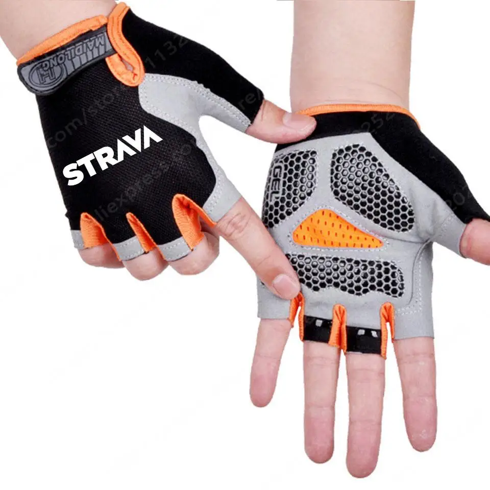 

Cycling Gloves Half Finger Anti-Slip Anti-Sweat Men Women Breathable Anti-Shock Bike Bicycle Summer Motorcycle Gloves Sports