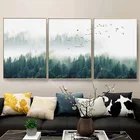 Картина на холсте свежий ветер, лесной пейзаж, для гостиной, ручная роспись