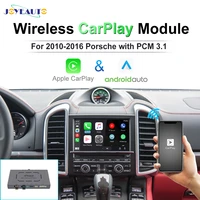 joyeauto wireless apple carplay interface for porsche cayenne 957 955 958 pcm 3 1 android auto mirroring camera car accessories