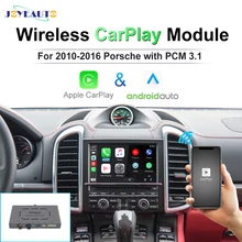 Joyeauto Wireless Apple Carplay Interface For Porsche Cayenne 957 955 958 PCM 3.1 Android auto Mirroring Camera Car Accessories
