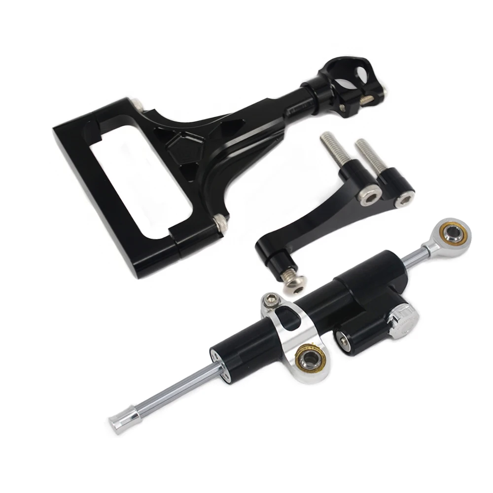 Motorcycle CNC Steering Stabilize Damper Bracket Mount Safety For KAWASAKI Z1000 Z750 2003 2004 2005 2006 2007 2008 2009 | Автомобили и
