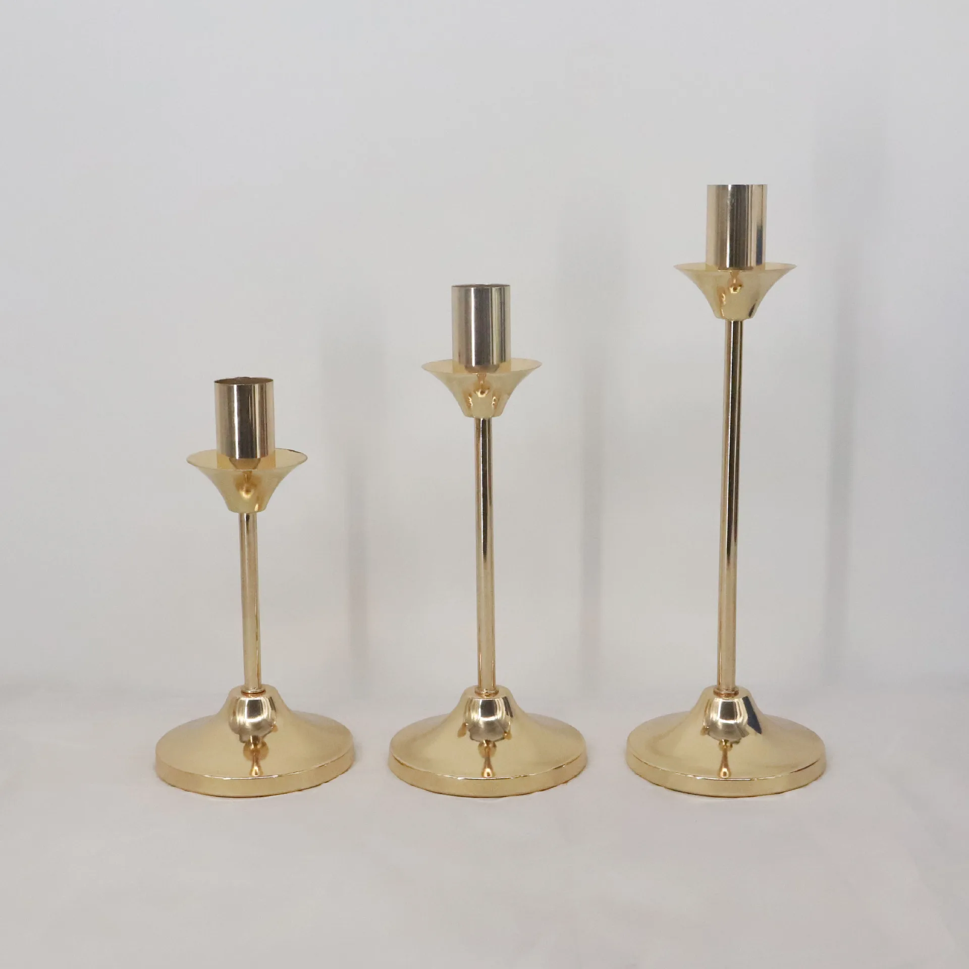 Gold Votive Holder Wedding Table Centerpiece Candlesticks Party Home Decor Hogar Moderno