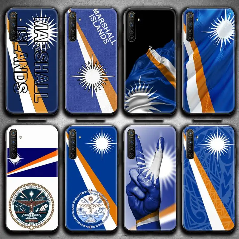

Marshall Island National Flag Phone Case For OPPO Realme 6 Pro Realme C3 5 Pro C2 RENO2-Z A11X