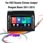 Автомагнитола 2 Din, 7 дюймов, Android, для FIAT Ducato 2007-2015, Citroen Jumper, Peugeot Boxer 2011-2015, мультимедийный плеер, Wi-Fi, Авторадио