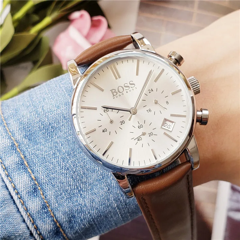 

2021 new men's Quartz full function high grade wristwatch business wristwatch waterproof wristwatch