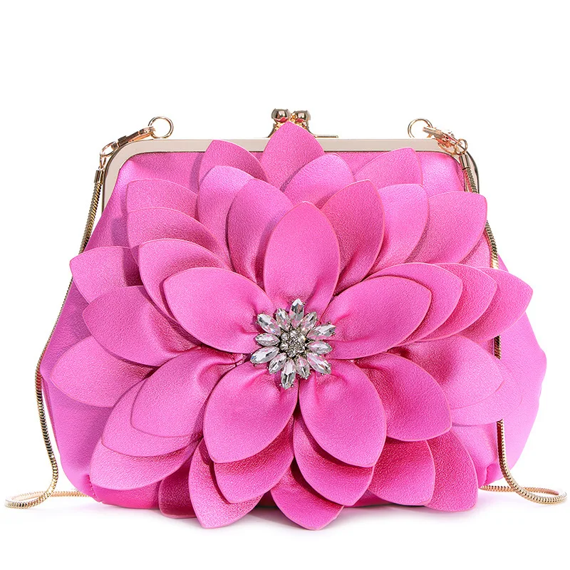 

2020 New Fashion Soft PU Large Capacity Applique Shell Bag with Chain Strap Shoulder Bag Crossbody Office Party Daily