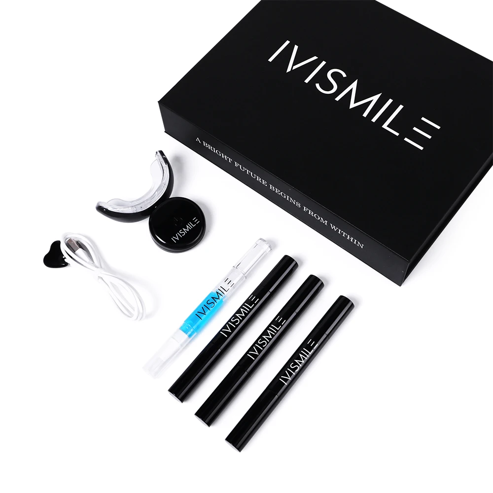 

IVISMILE Teeth Whitening Kit LED Whitening Lamp Kit Teeth Whitening Agent Teeth Whitening Products Household Ultraviolet Dentist