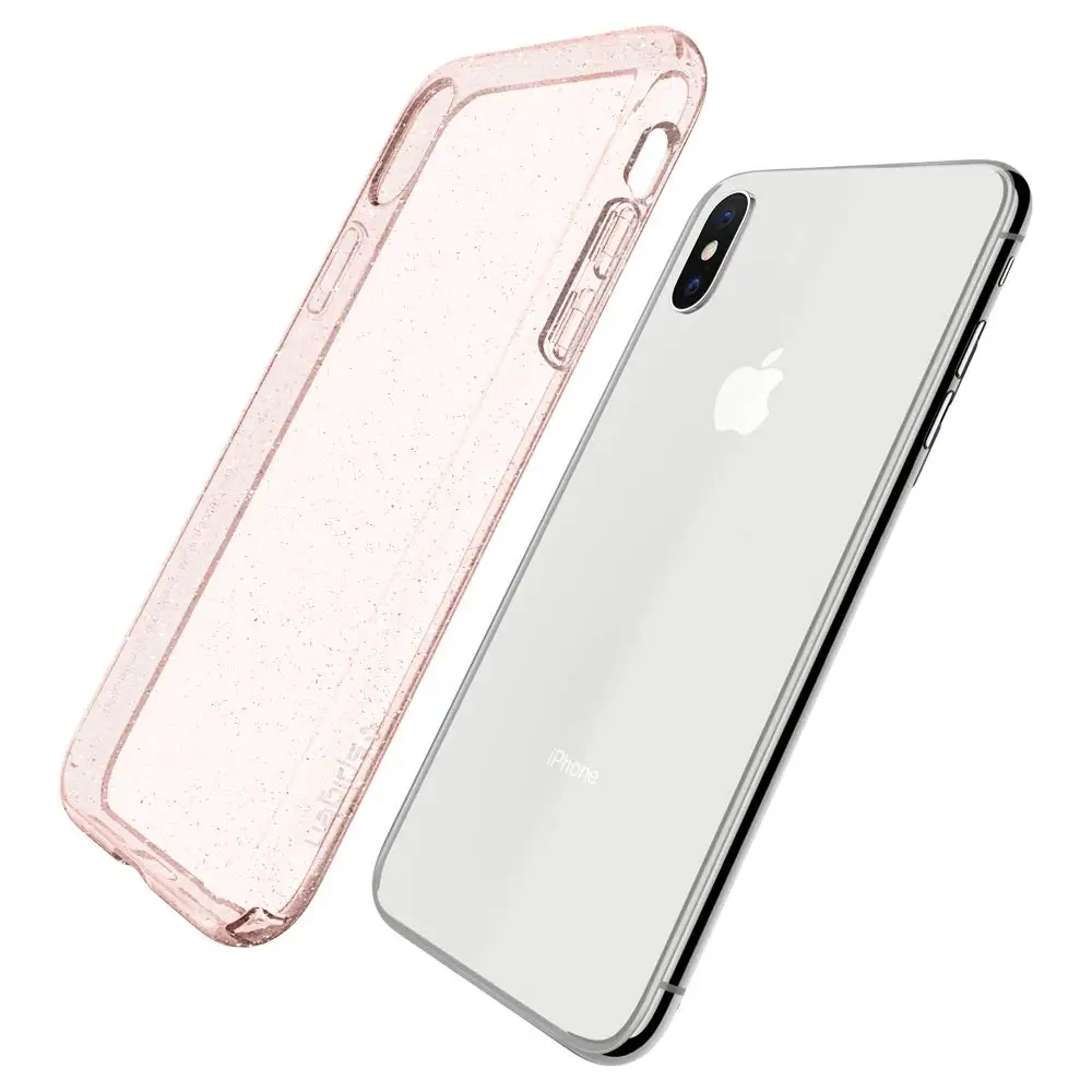 Esobest розовый чехол с жидким блеском для iPhone 11 pro x xs max xr блестящий iphone 6 7 8 plus