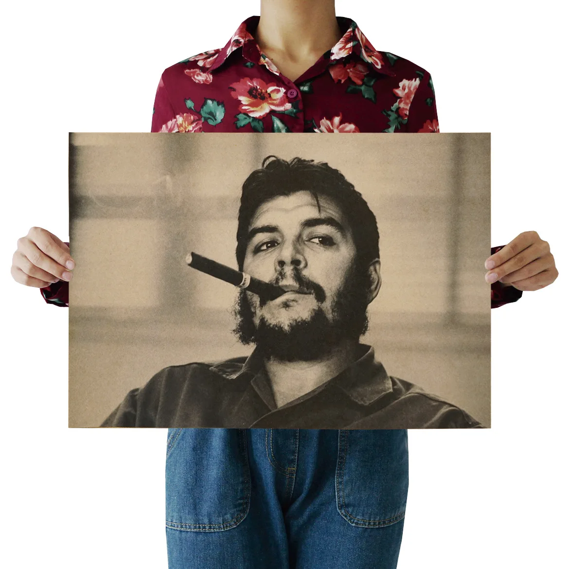 Che Guevara Декор Ретро постеры реклама Ностальгический старый Бар Кафе декоративная