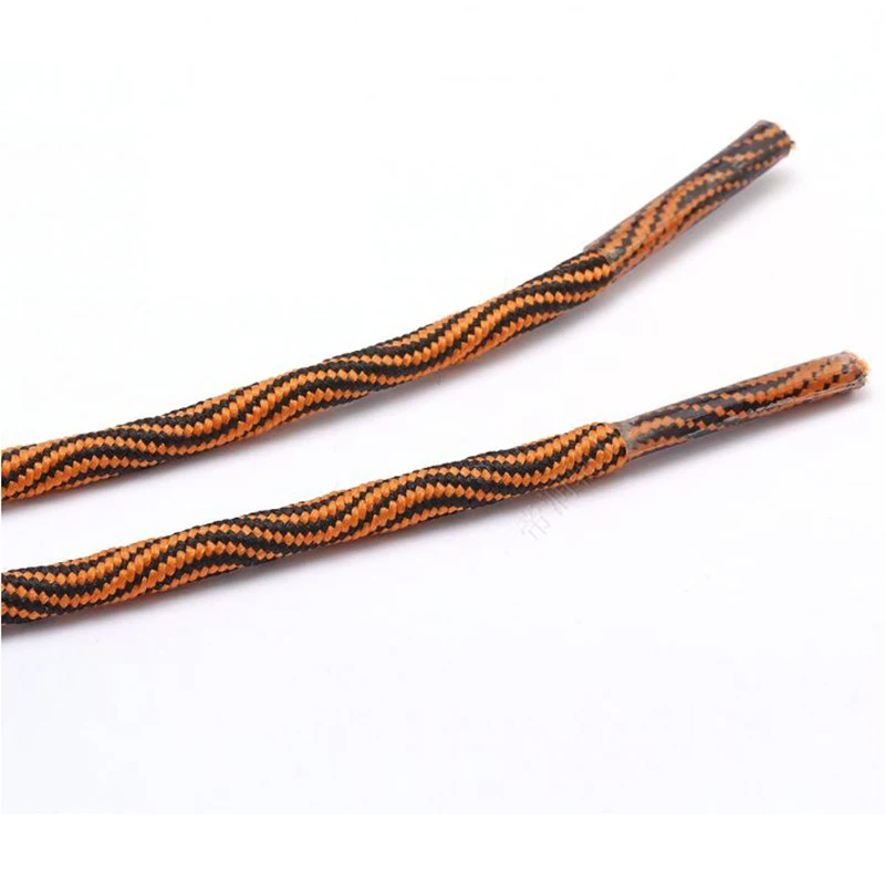 1 пара уличных спортивных круглых шнурков с волнистым узором для пеших прогулок