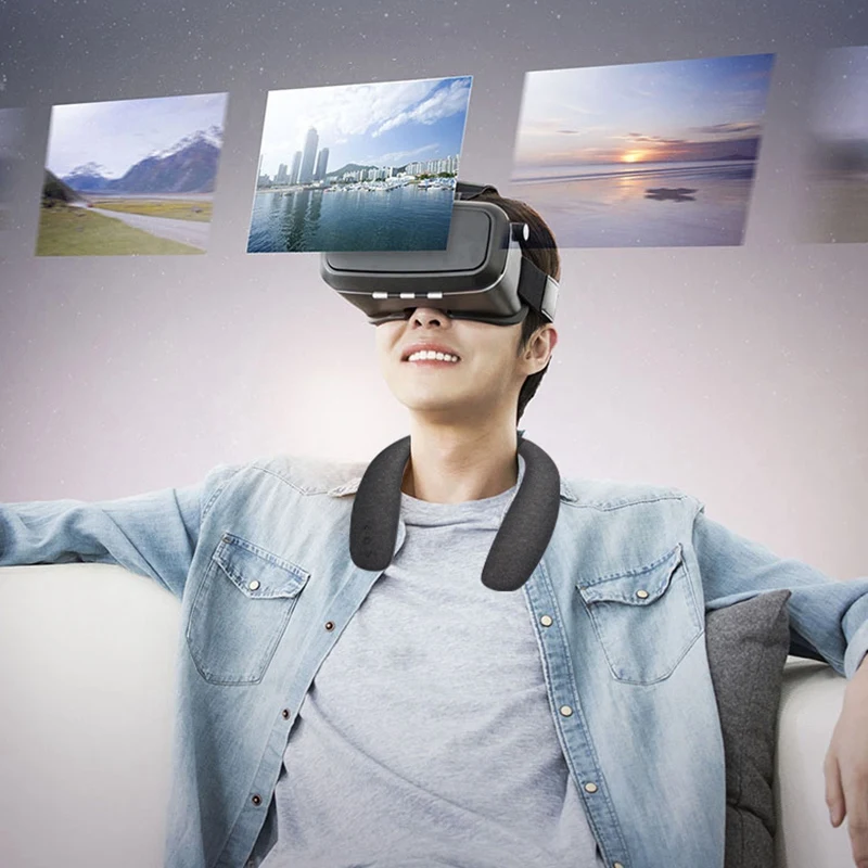 Шеи вися Динамик Bluetooth Беспроводной o шеи носить гарнитура гарнитура|Портативные