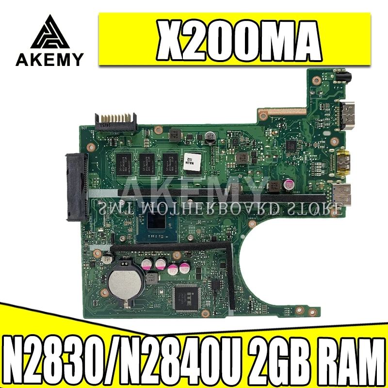 X200MA материнская плата REV2.1 для For Asus K200MA F200MA X200M ноутбука 100% протестированная