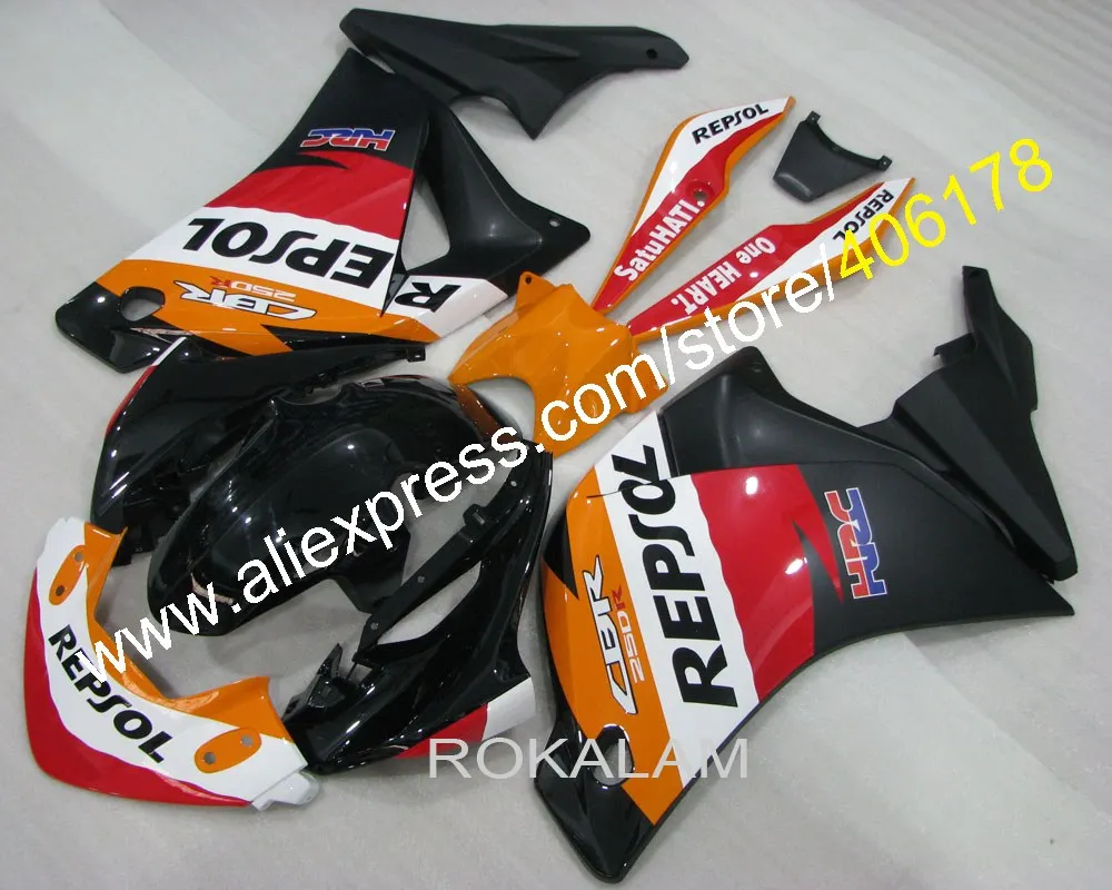 Для комплектов обтекателей Honda CBR 250R MC41 CBR250R 2011 2014 250 11 12 13 14 обтекатель корпуса Kts