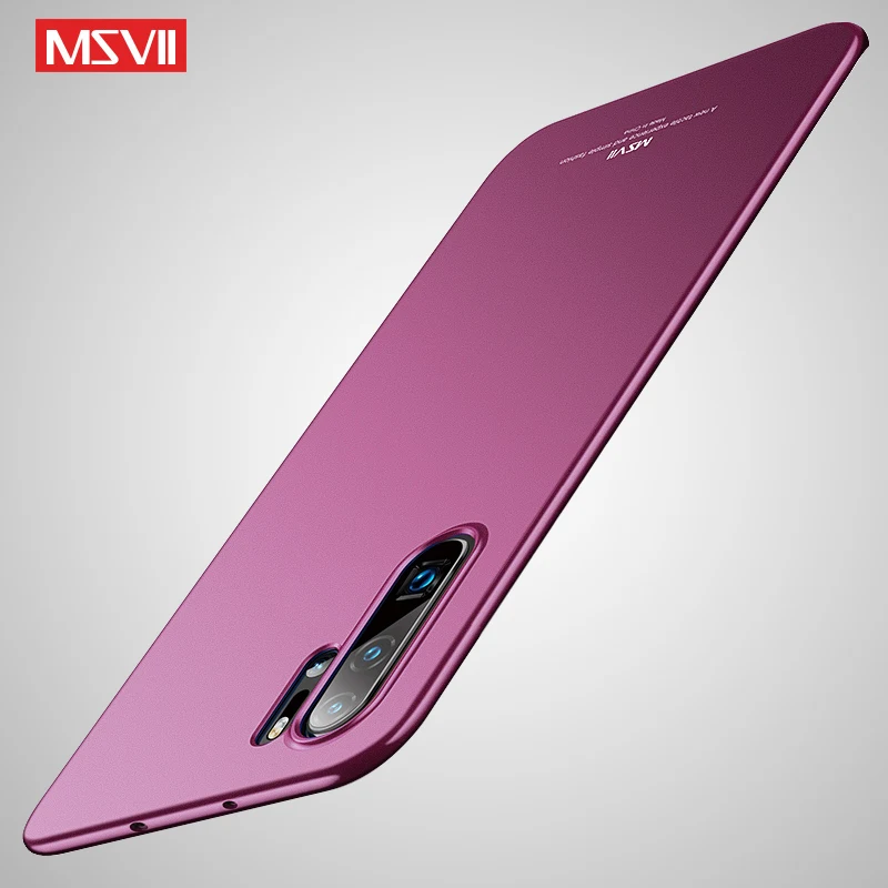 Для samsung Galaxy Note 9 чехол Msvii матовый чехол для samsung Note 10 Plus Note9 чехол PC чехол для samsung Note 8 9 10 чехол