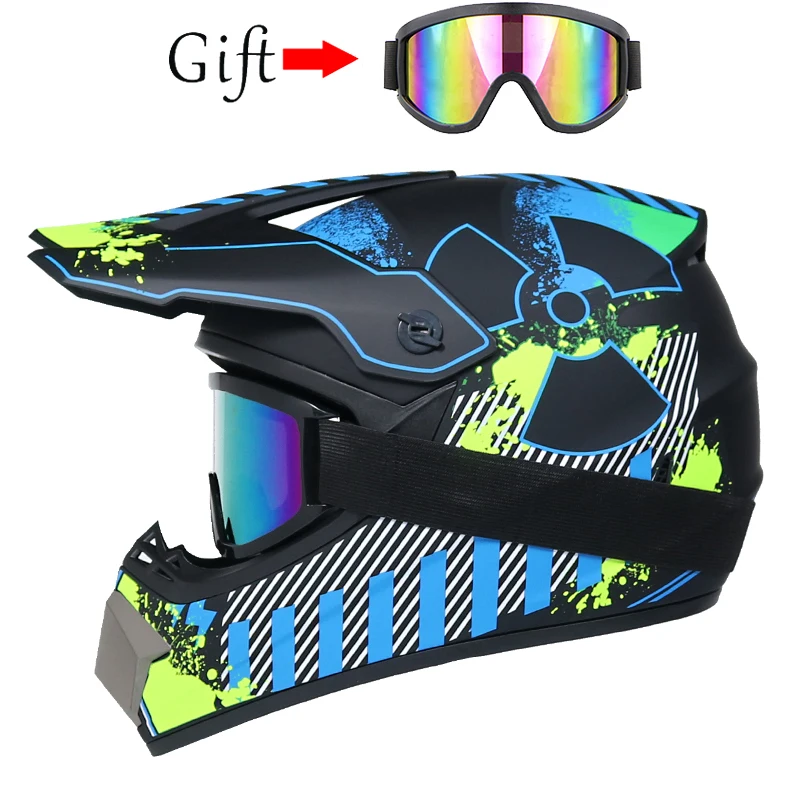 

Motocross Motorcycle Helmets, Off-road Downhill Helmets, Full Face Racing Helmet, Free Mask Helmet Casco Casque Moto Capacete