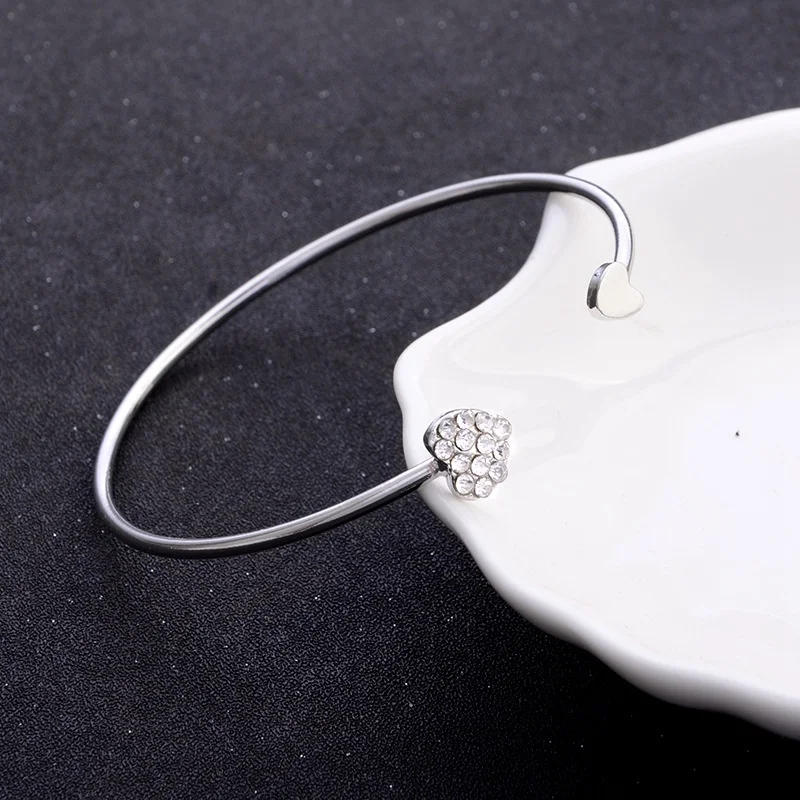 2019 Новый Модный женский браслет для влюбленных Горячий Золотой/Серебряный сплав