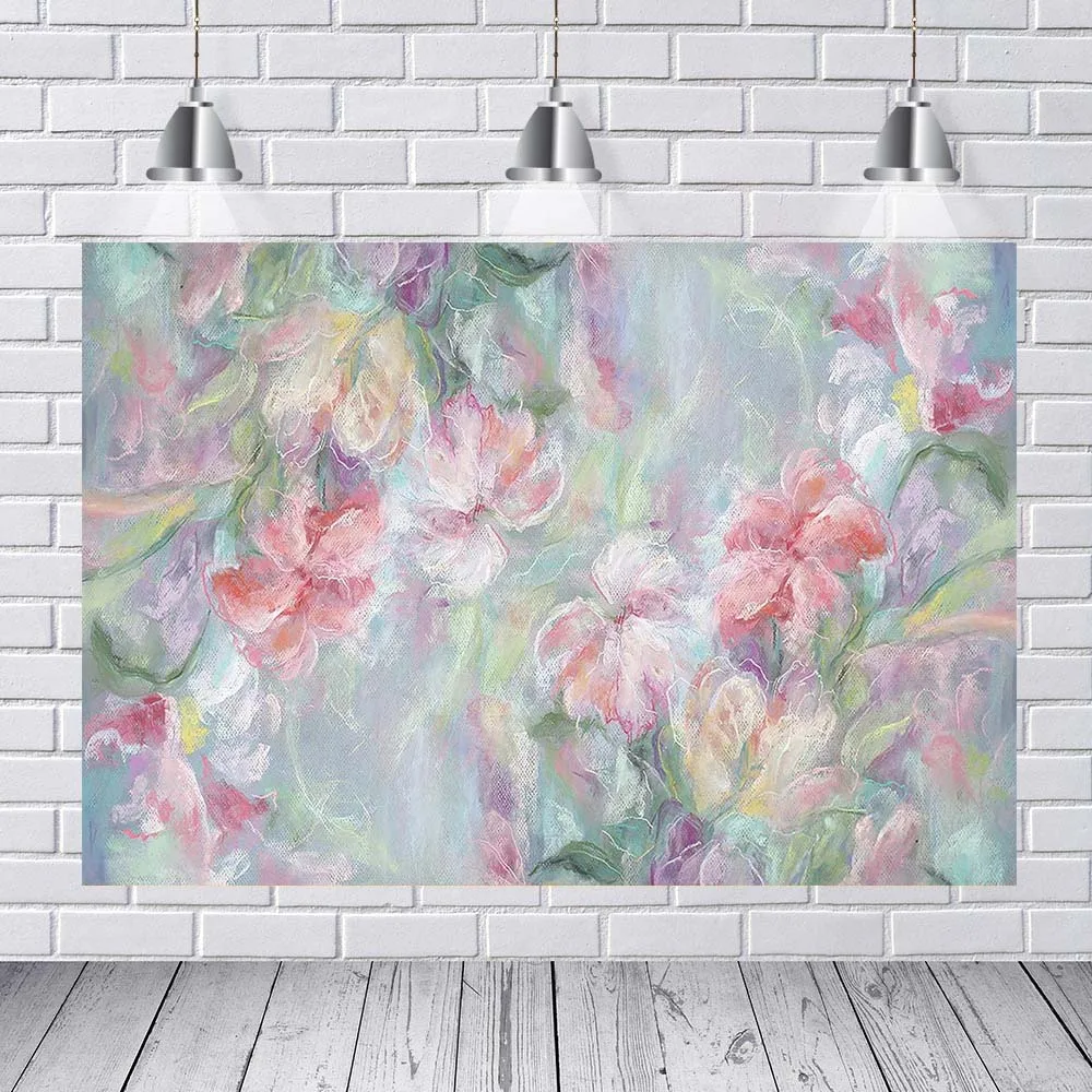 Детская фотостудия семь цветов картина цветок фотография фон новорожденный