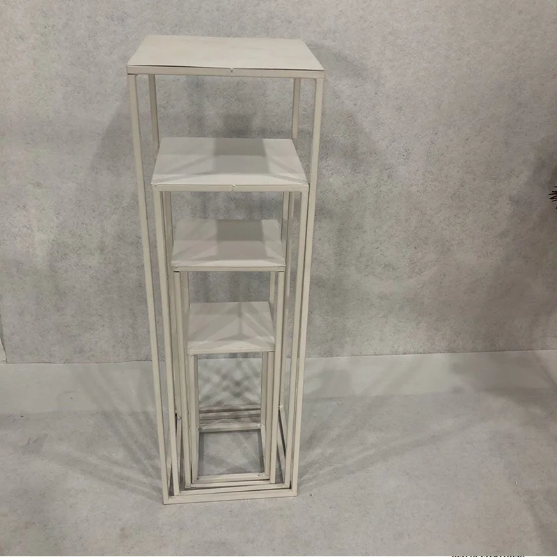 4 шт./компл. кованая железная подставка свадебные реквизиты искусственные цветы