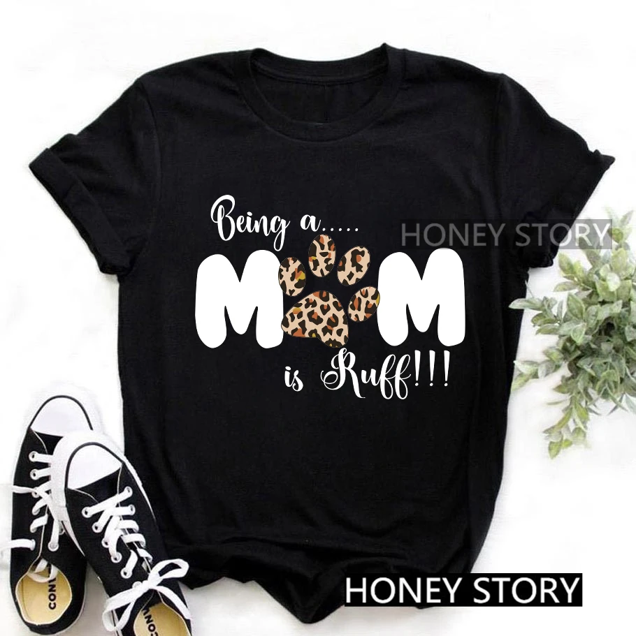 

Sexy Color Lips black T-shirt sexy lip print women's large black T-shirt short sleeve