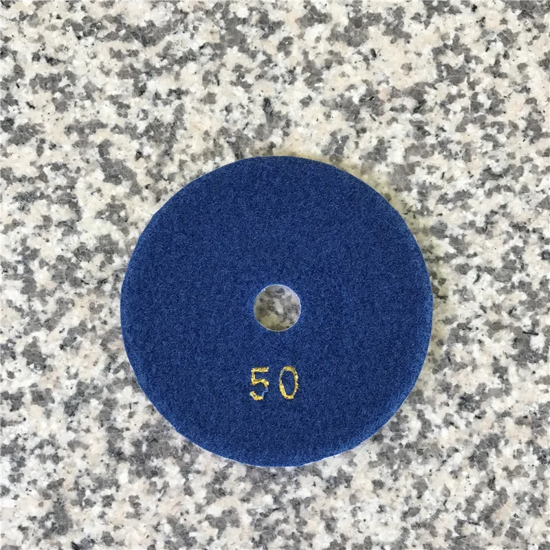 1 шт. 4 дюймовая алмазная полировальная прокладка для мрамора гранита бетонной