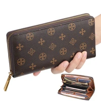 retro womens wallet and purse multi functional long purse zipper phone wallet louis money luxury designer card holder