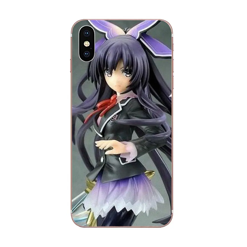 Прозрачный чехол из материала tpu Новый Date A Live для Apple IPhone X XS Max XR 4 4S 5 5C 5S SE 6 6S 7 8 Plus |