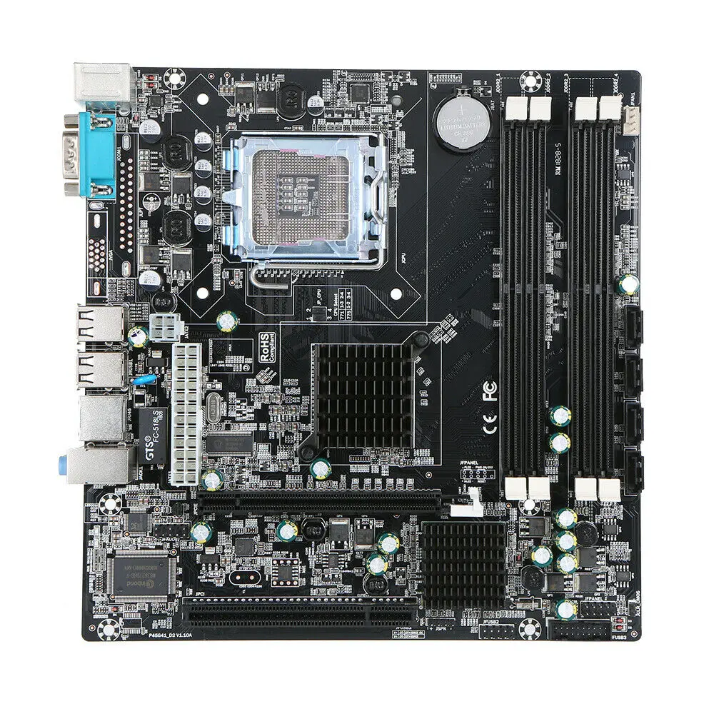 Материнская плата Intel P45 чипсет разъем SATA LGA775 DDR2 667 800 МГц|Материнские платы| |
