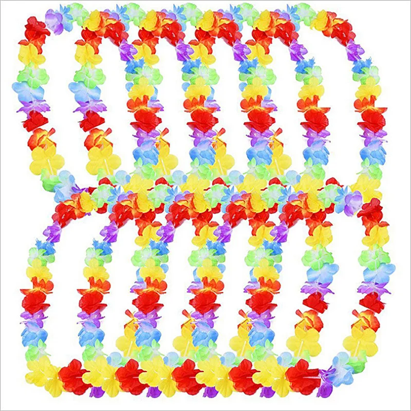10pcs Hawaii Artifical Flower Necklace Hawaiian Leis Wreath Garland Summer Beach Party DIY Hawaiian Party Decorations
10pcs Hawaii Artifical Flower Necklace Hawaiian Leis Wreath Garland Summer Beach Party DIY Hawaiian Party Decorations