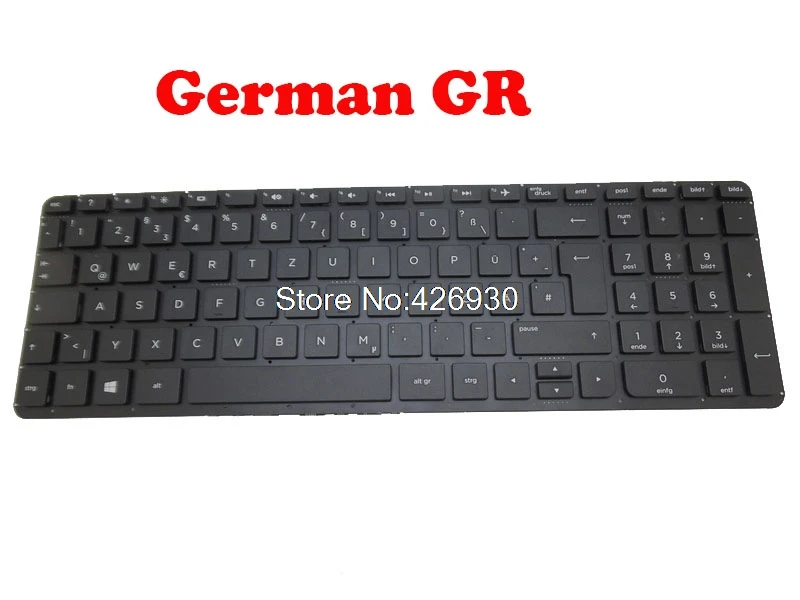 Клавиатура для HP Pavilion 15 P000 US/GR/UK/SP Spanish/CA Canada762529 071 762529 001 041 762530 DB1|us keyboard|keyboard for hp