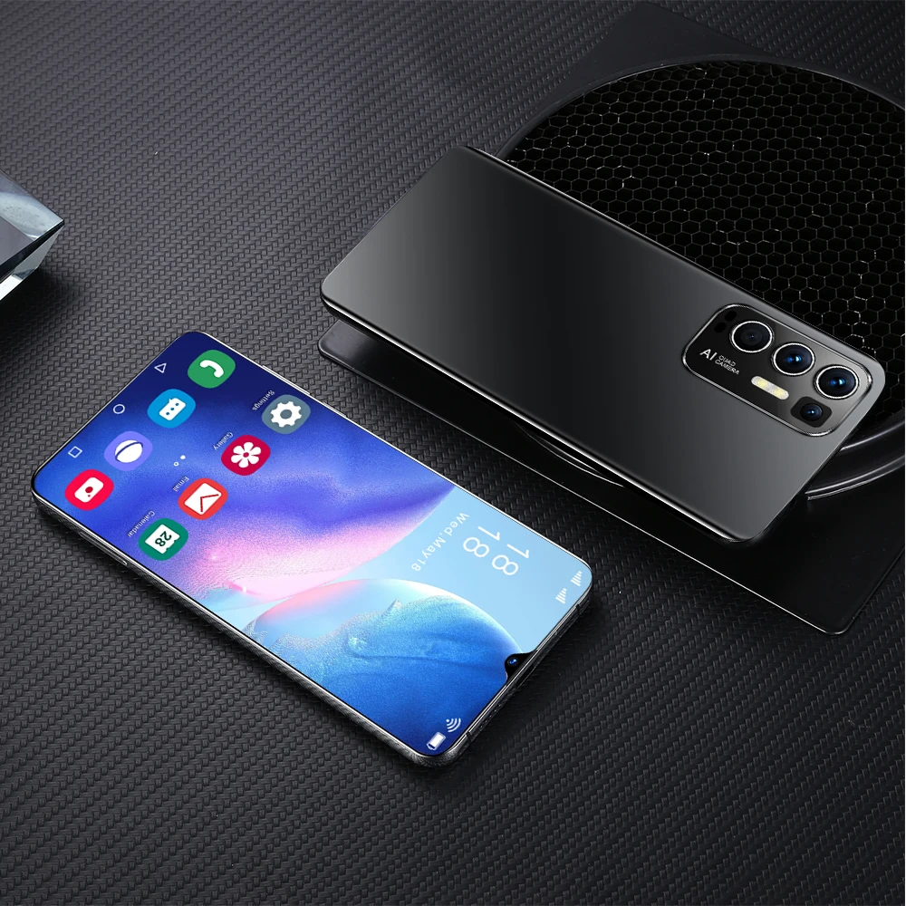 

2021 Newest Smartphones Rino5 Pro 6.7Inch 16+512GB Face Fingerprint Mobile Phone MTK6889 32+50MP 6800mAh Andriod11.0 Cellphone