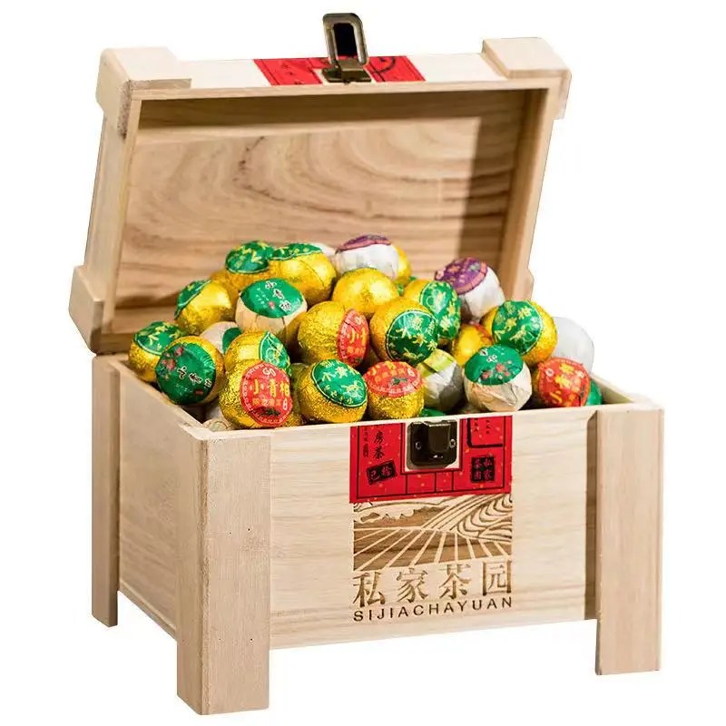 

7A Mixed Mandarin Orange Court Tangerine Peel Pu'er Tea Small Citrus Tangerine Pu'er Cooked Tea Health Care Lose Food