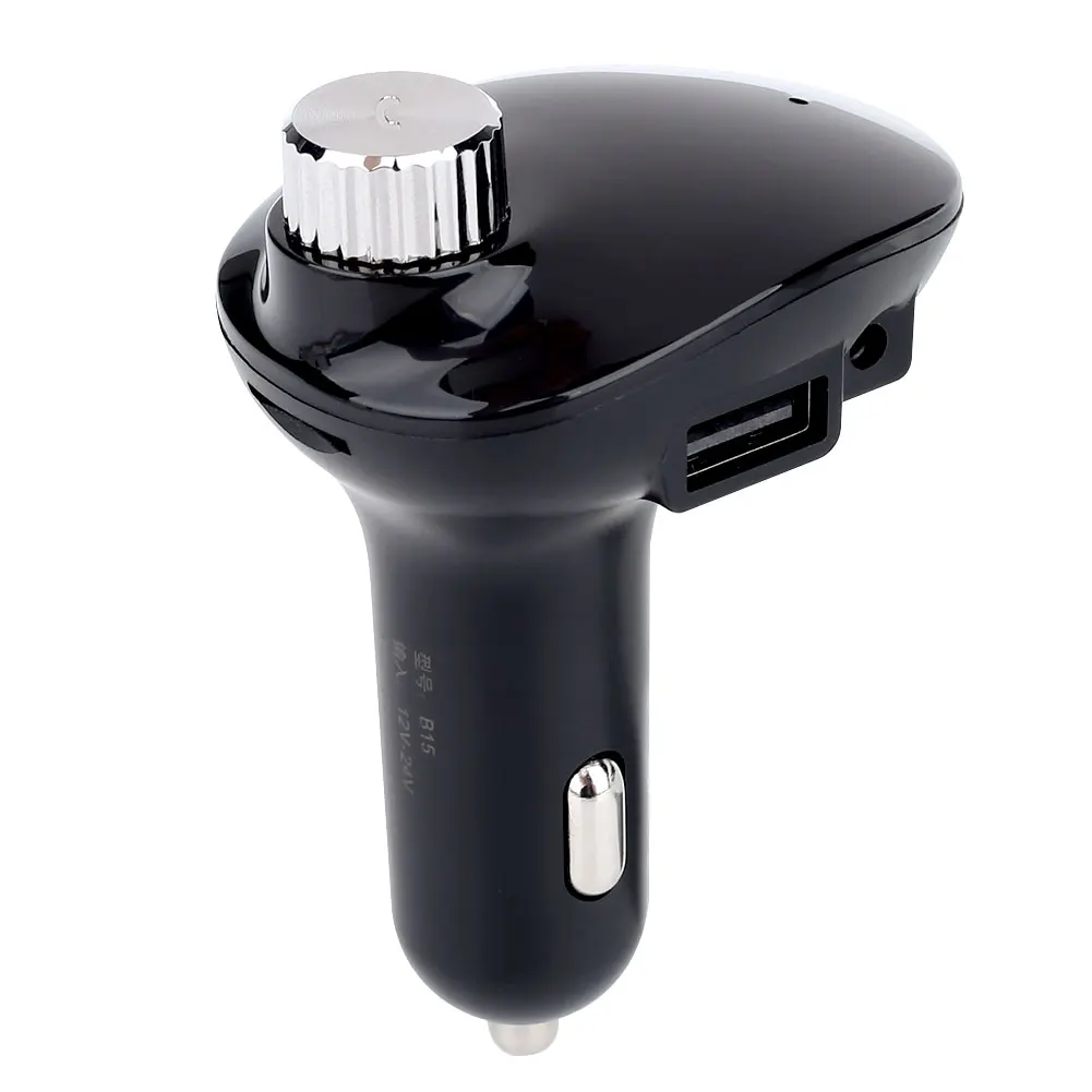 Портативный двойной USB fm передатчик автомобильное быстрое зарядное устройство