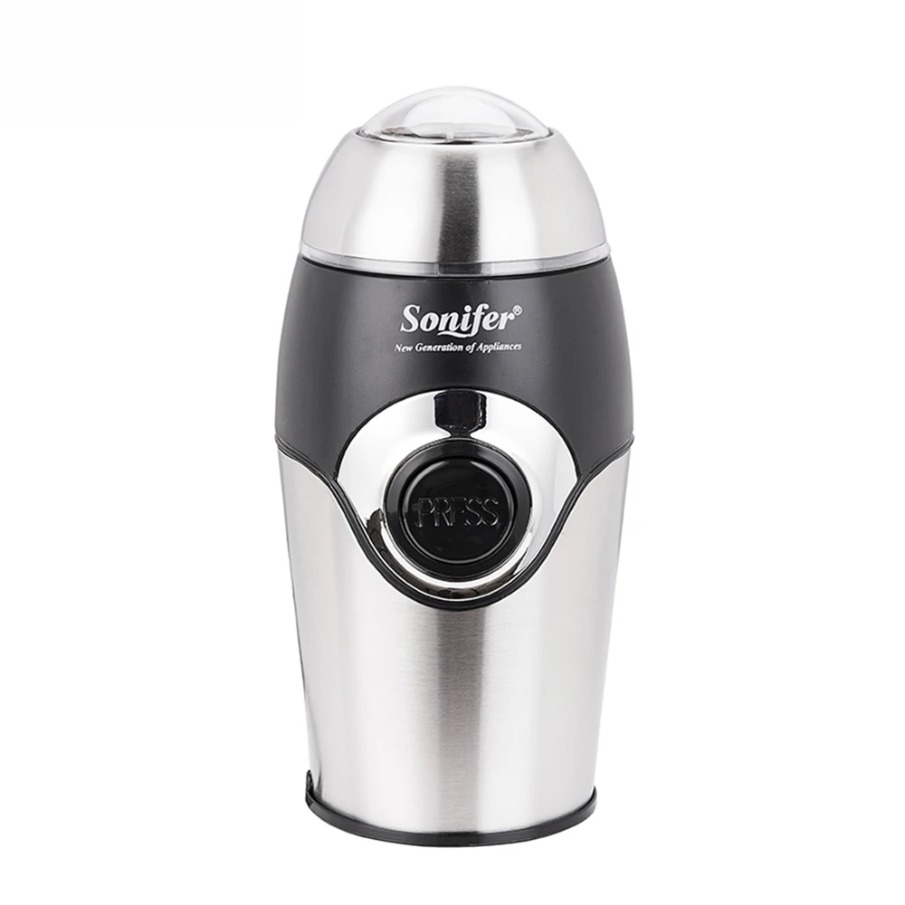 

200W Mini Electric Coffee Grinder Maker Kitchen Salt Pepper Grinder Spices Nut Seed Coffee Beans Mill Herbs Nuts 220V Sonifer