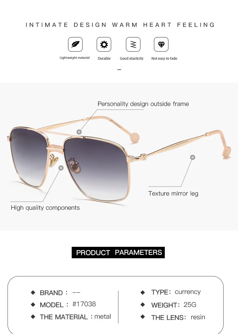 2020 hot lvvkee fashion brand designer luxury sunglasses men vintage women sun glasses gradient lens square eyewear male uv400 free global shipping