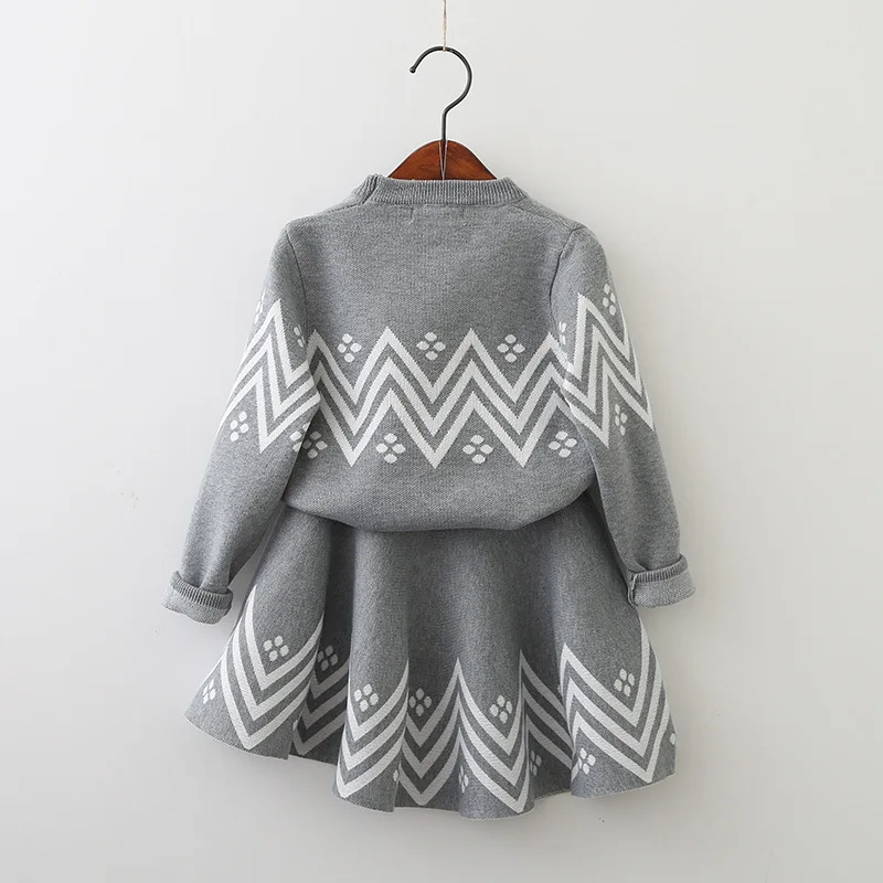 Детское платье принцессы для девочек Повседневный пуловер элегантное детское