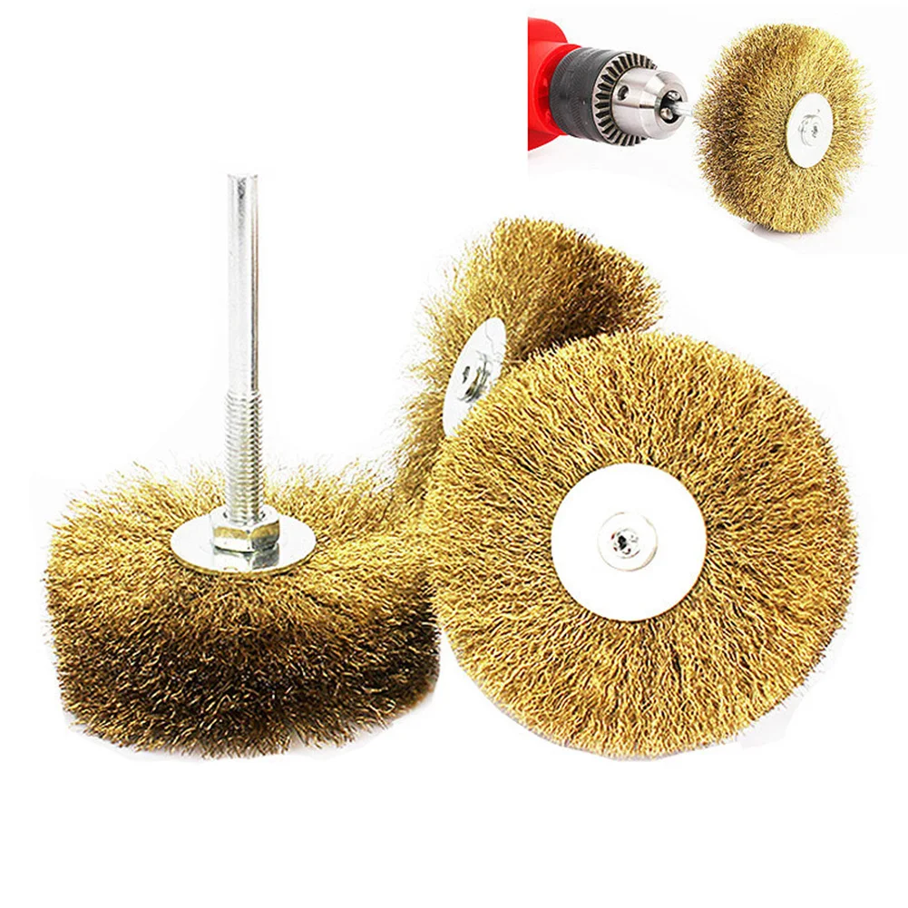 

Wheel Copper wire brush For Mini Drill Polishing Brush For wood carving