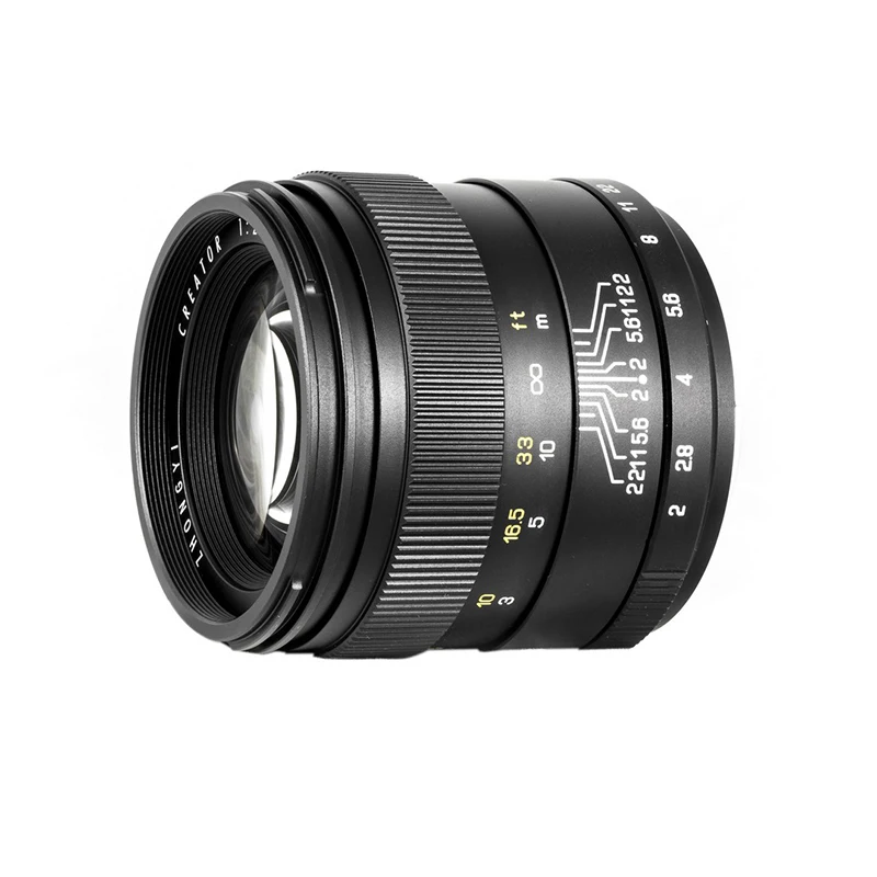 Объектив Zhongyi Mitakon Creator 85 мм f/2 F2.0 для камеры Sony FE Canon EF Nikon F Pentax K A mount|Объективы