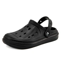 mens sandals stylish simplicity wear resistant and non slip summer mens casual sandals hole shoes