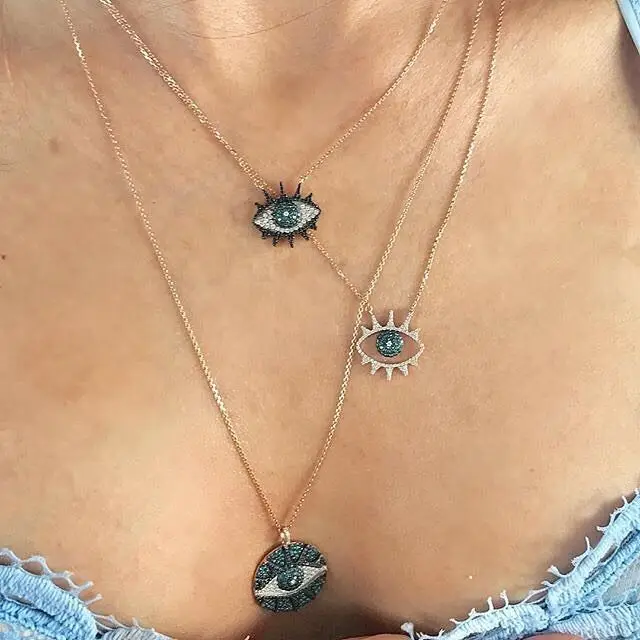 Женское богемное ожерелье с подвеской-бабочкой уникальным кристаллом |