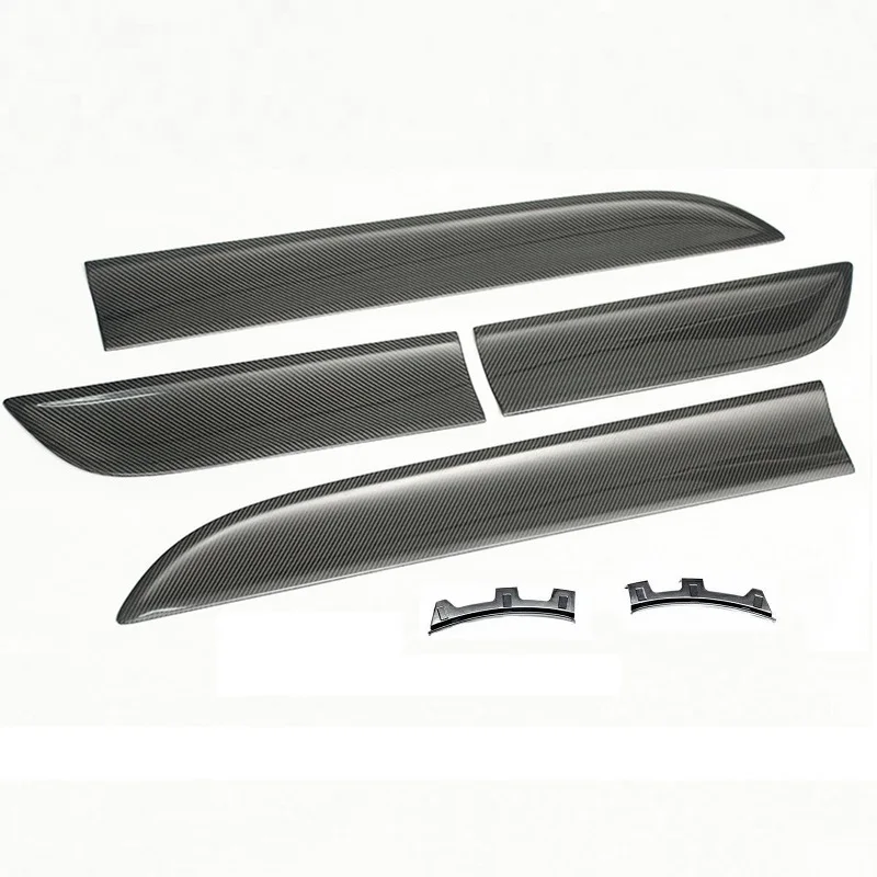 

For Porsche Macan 2014-2020 100% Real Carbon Fiber Sticker Trim Accessories Car body side guard moulding door decoration strip